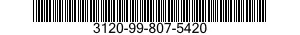 3120-99-807-5420 BUSHING,SLEEVE 3120998075420 998075420