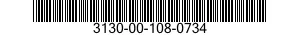 3130-00-108-0734  3130001080734 001080734