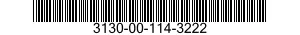 3130-00-114-3222  3130001143222 001143222