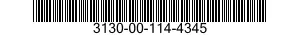 3130-00-114-4345  3130001144345 001144345
