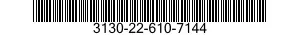 3130-22-610-7144 BEARING UNIT,ROLLER 3130226107144 226107144