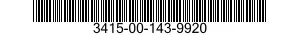 3415-00-143-9920  3415001439920 001439920
