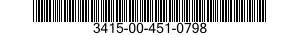 3415-00-451-0798 GRINDING MACHINE,CYLINDRICAL 3415004510798 004510798