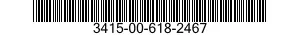 3415-00-618-2467  3415006182467 006182467
