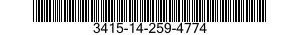 3415-14-259-4774  3415142594774 142594774
