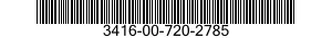 3416-00-720-2785  3416007202785 007202785