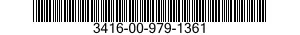 3416-00-979-1361  3416009791361 009791361