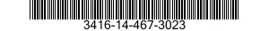 3416-14-467-3023 NUT,SLEEVE 3416144673023 144673023