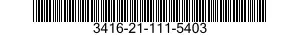 3416-21-111-5403  3416211115403 211115403