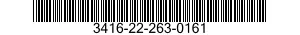 3416-22-263-0161  3416222630161 222630161