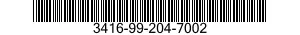 3416-99-204-7002  3416992047002 992047002