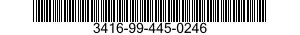 3416-99-445-0246  3416994450246 994450246