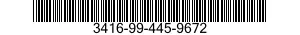 3416-99-445-9672  3416994459672 994459672