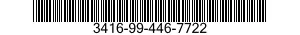 3416-99-446-7722  3416994467722 994467722
