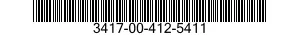3417-00-412-5411  3417004125411 004125411