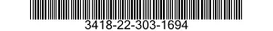 3418-22-303-1694  3418223031694 223031694