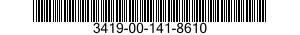 3419-00-141-8610 BUFFING AND POLISHING MACHINE 3419001418610 001418610