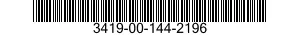 3419-00-144-2196  3419001442196 001442196
