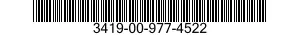 3419-00-977-4522  3419009774522 009774522