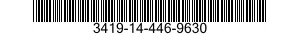 3419-14-446-9630 PLAQUETTE D'APPUI 3419144469630 144469630