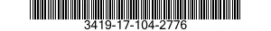 3419-17-104-2776 GRINDING MACHINE,BELT,VERTICAL 3419171042776 171042776