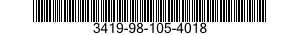 3419-98-105-4018  3419981054018 981054018
