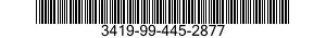 3419-99-445-2877  3419994452877 994452877