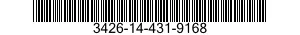 3426-14-431-9168 ANODE,PLATING 3426144319168 144319168