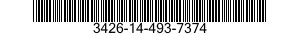 3426-14-493-7374 ANODE,PLATING 3426144937374 144937374