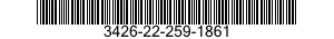 3426-22-259-1861  3426222591861 222591861