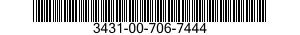 3431-00-706-7444  3431007067444 007067444