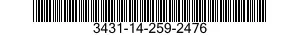 3431-14-259-2476  3431142592476 142592476