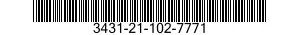 3431-21-102-7771 SEAT,VALVE 3431211027771 211027771