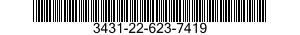 3431-22-623-7419 TORCH,WELDING,GAS SHIELDED ARC 3431226237419 226237419