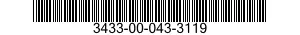 3433-00-043-3119  3433000433119 000433119