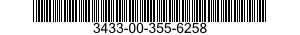 3433-00-355-6258  3433003556258 003556258