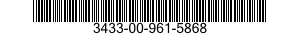 3433-00-961-5868  3433009615868 009615868