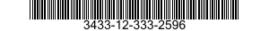 3433-12-333-2596 TIP,WELDING TORCH 3433123332596 123332596