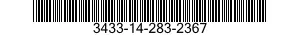 3433-14-283-2367 TIP,WELDING TORCH 3433142832367 142832367