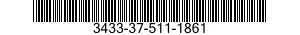 3433-37-511-1861 COVER,TORCH 3433375111861 375111861