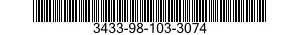 3433-98-103-3074 TIP,WELDING TORCH 3433981033074 981033074