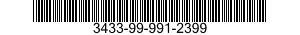 3433-99-991-2399 ELECTRODE ASSEMBLY 3433999912399 999912399
