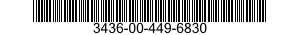 3436-00-449-6830 BENCH WOODWORK 3436004496830 004496830
