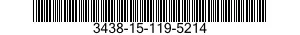 3438-15-119-5214 FOOT CONTROL UNIT 3438151195214 151195214