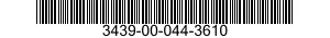 3439-00-044-3610  3439000443610 000443610