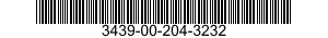 3439-00-204-3232  3439002043232 002043232