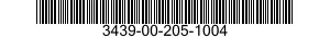 3439-00-205-1004 ROD,WELDING 3439002051004 002051004