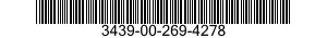 3439-00-269-4278 ELECTRODE 3439002694278 002694278
