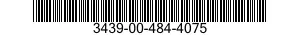 3439-00-484-4075 ELECTRODE,CUTTING,SOLID 3439004844075 004844075