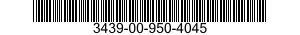 3439-00-950-4045  3439009504045 009504045